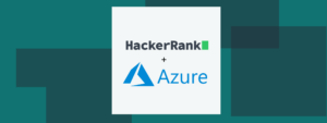 HackerRank logo and Azure logo