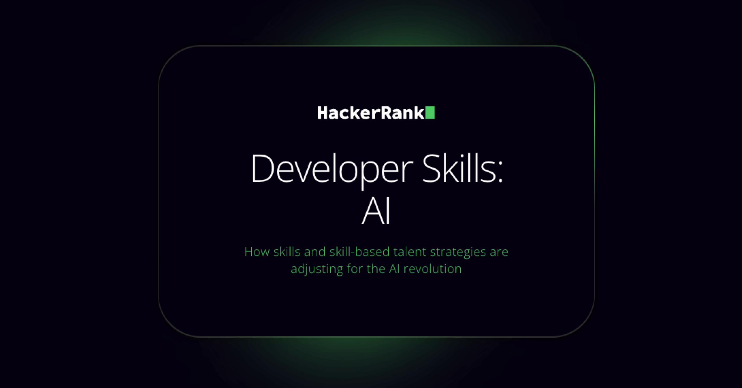 Developer Skills AI HackerRank