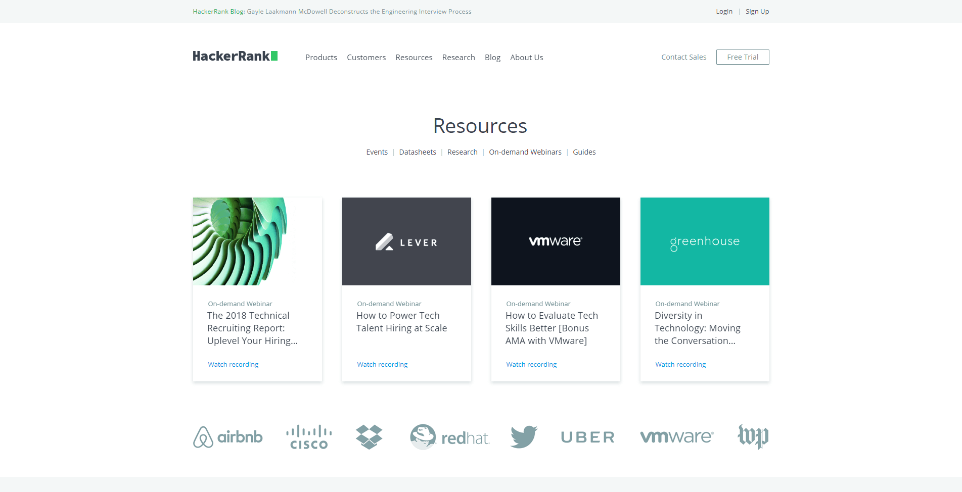 Resources - HackerRank