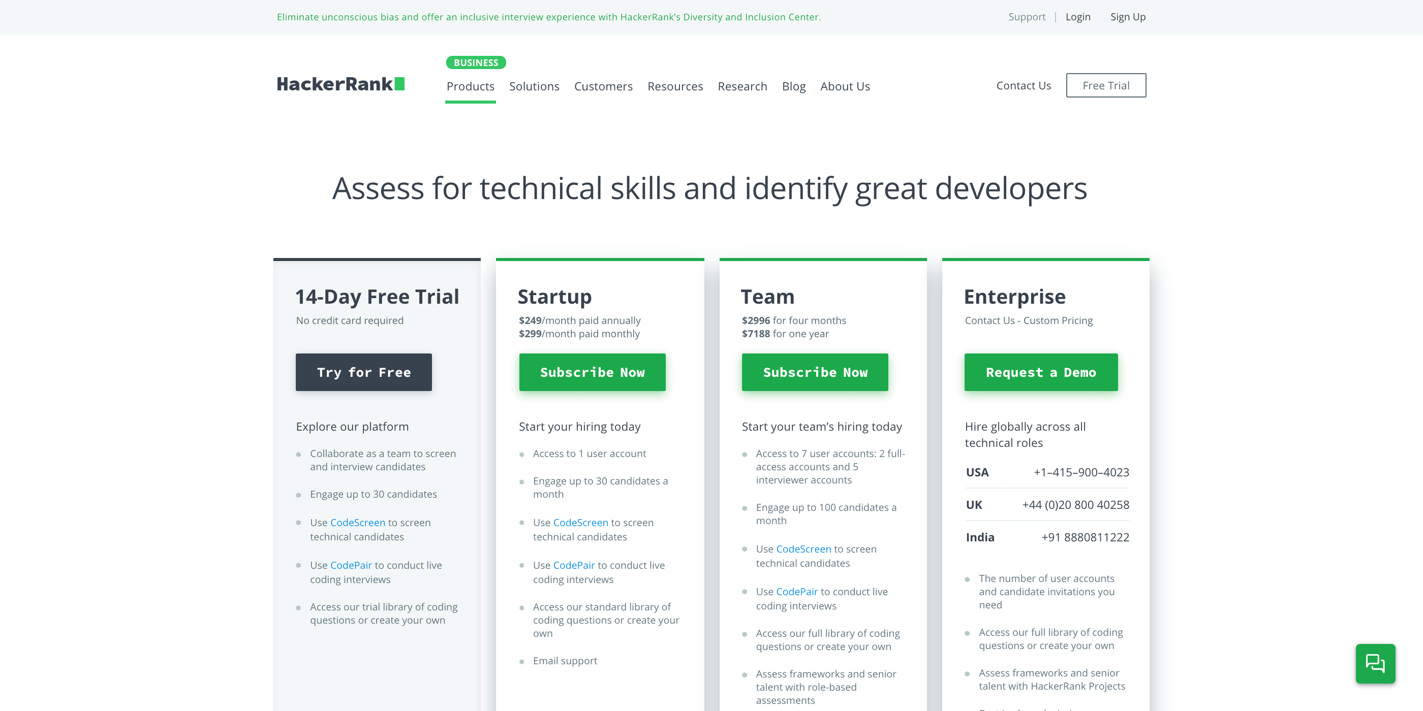 Pricing Hackerrank