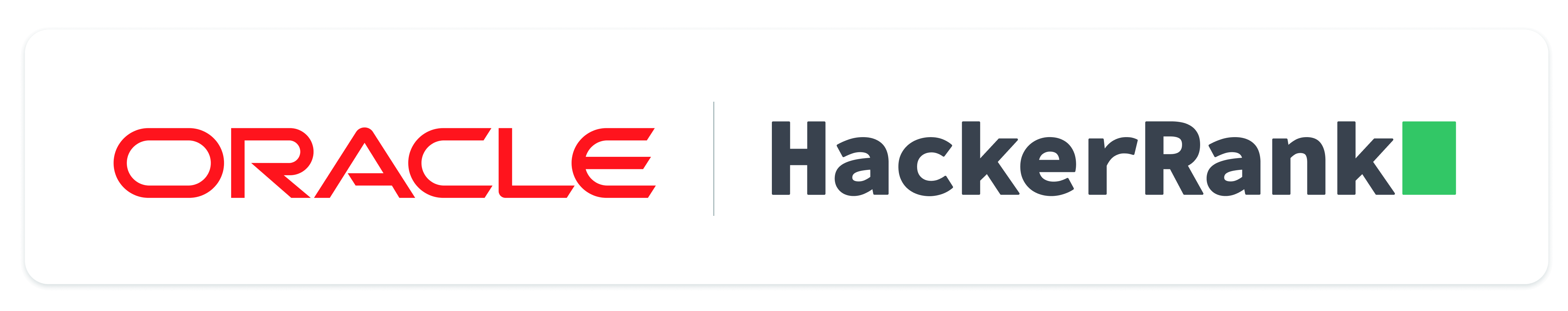 Oracle + HackerRank (1)