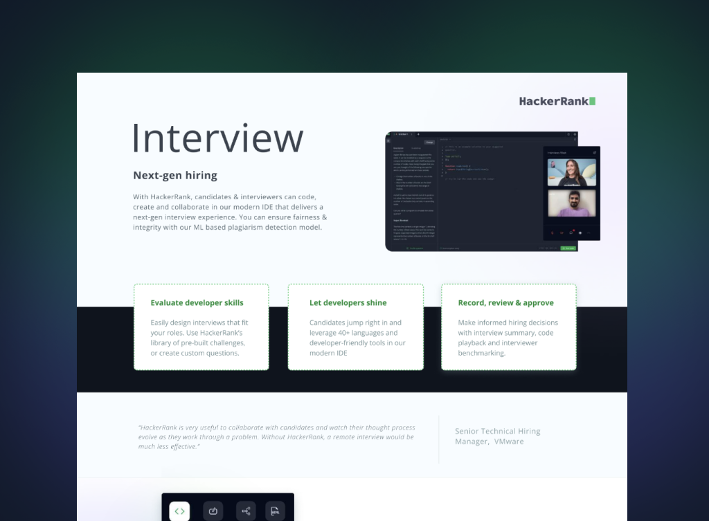 HackerRank Interview