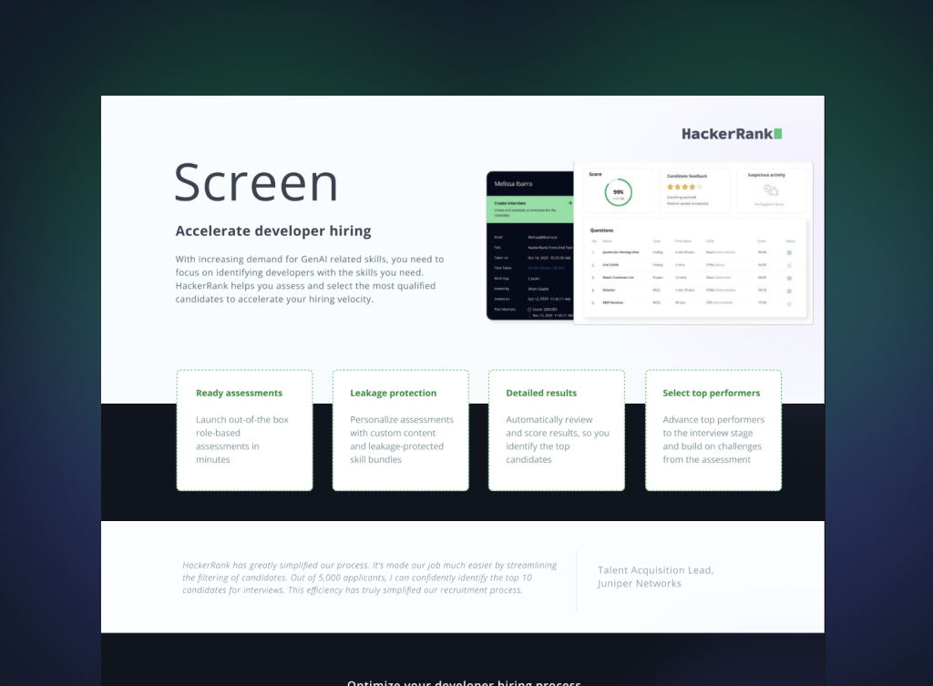 HackerRank Screen